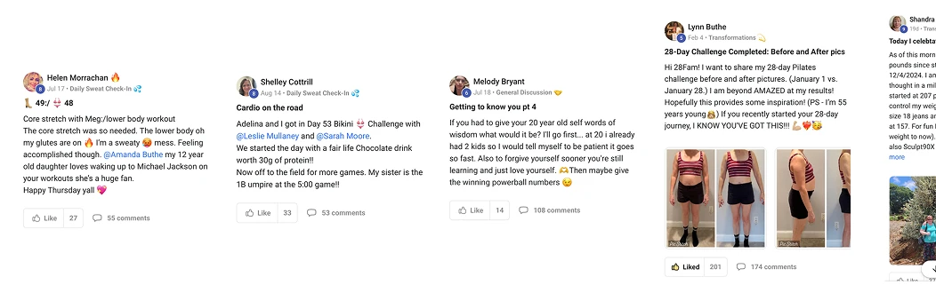 28pilates private community screenshot
